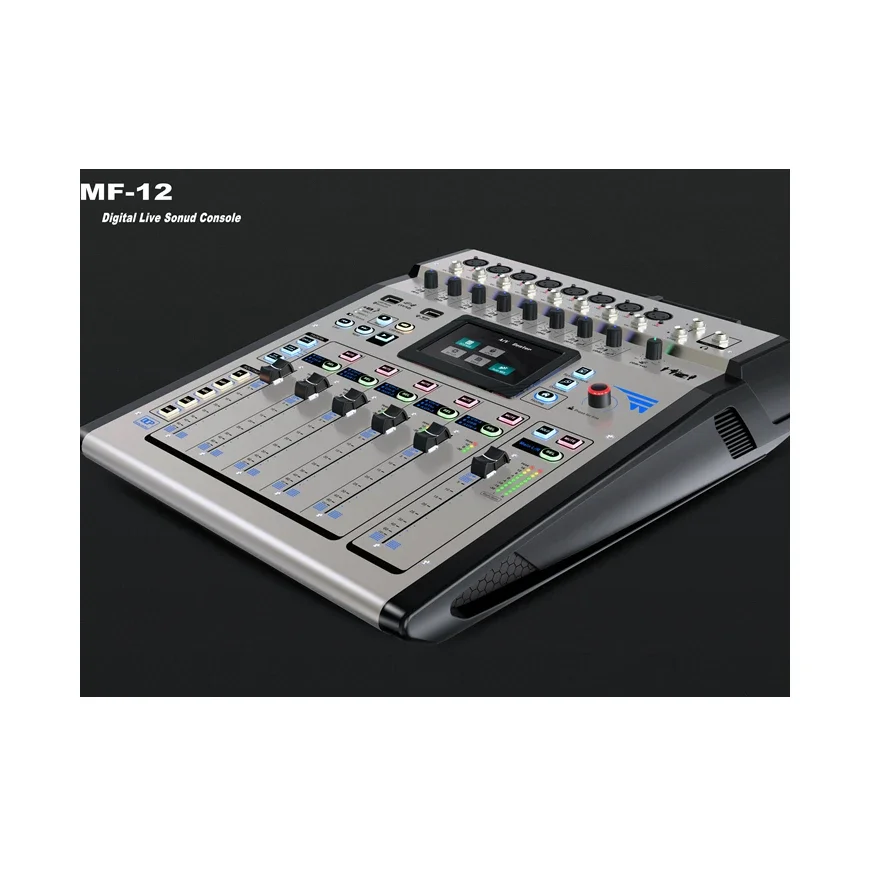 

MF-12 hot selling DSP Effect 12channels Disco Bar Club Home digital audio mixer digital sound live mixer console professional dj