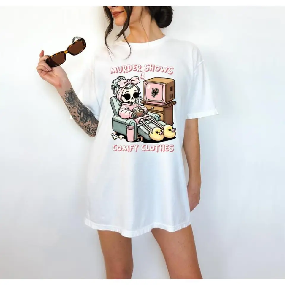 True Crime Comfy T-Shirt Cute Graphic Apparel