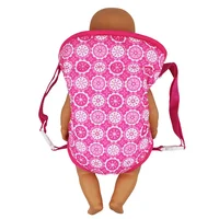 Dolls Out Going Carry Bag Doll Accessory for 43cm Baby New Born Doll Girl for 18 Inch Bag Doll Clothes 1