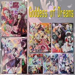 Anime Goddess Story Goddess of Dreams MR card Kanroji Mitsuri Makima Hatsune Miku Bulma Collection Birthday Christmas toys gifts
