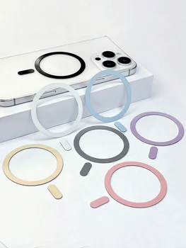 4 Potenti Anelli Magnetici - Compatibili con Anelli MagSticker - Anelli Magnetici per Custodia di Ricarica Wireless MagMagnetic, Adatti per A