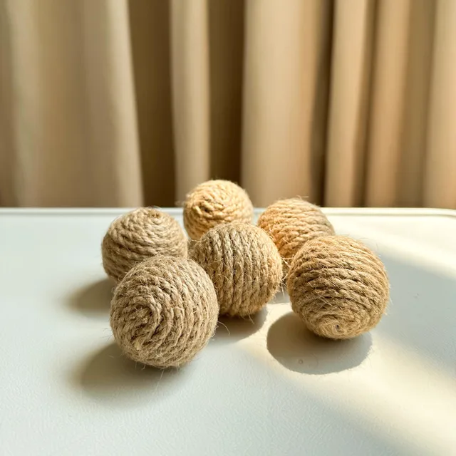 Sisal False Mouse Cat Toy Bite Resistance Stuffed Toy Interactive Cat Toy Simulation Mice Kitten Self-Playing Plush Toys 5