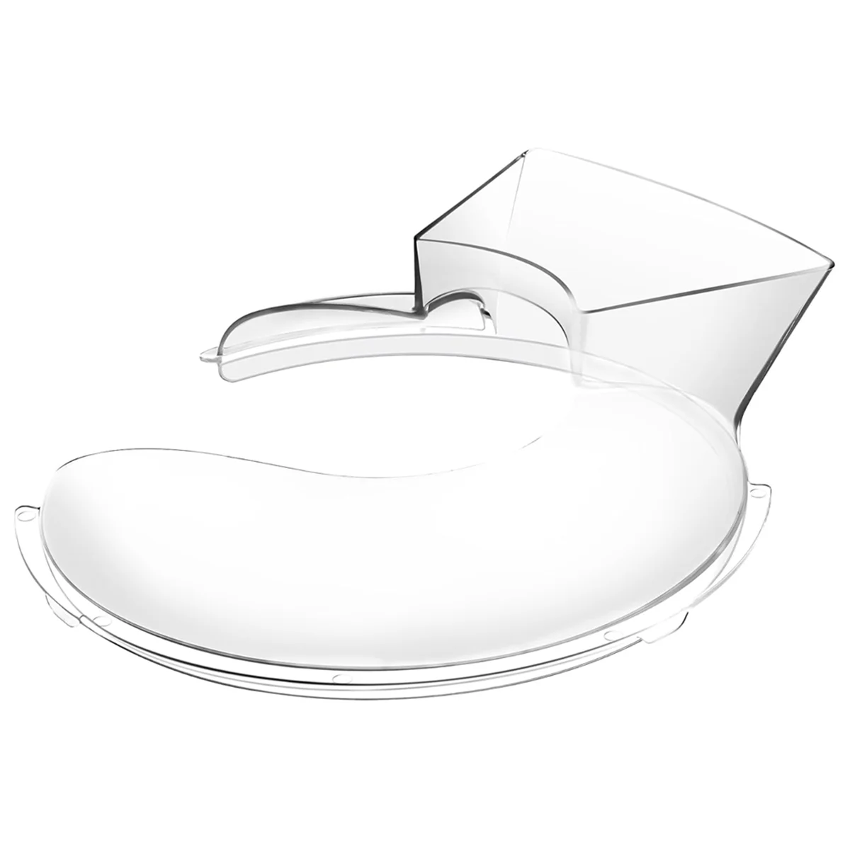 Pouring Shield for Kitchenaid 5.5 Quart, 6, 7, 8 Qt Stainless Steel Bowl-Lift Stand Mixer Accessories Splash Guard Y