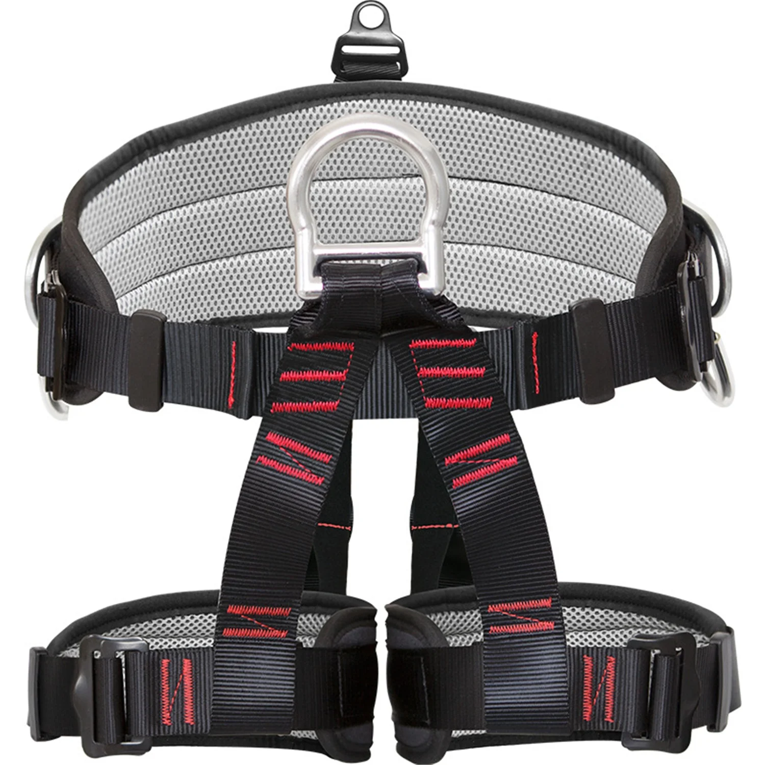 속도 하강용 하프 하네스, 퀵 릴리즈 등반용 하네스, 폴리에스터, 150KG 작업..