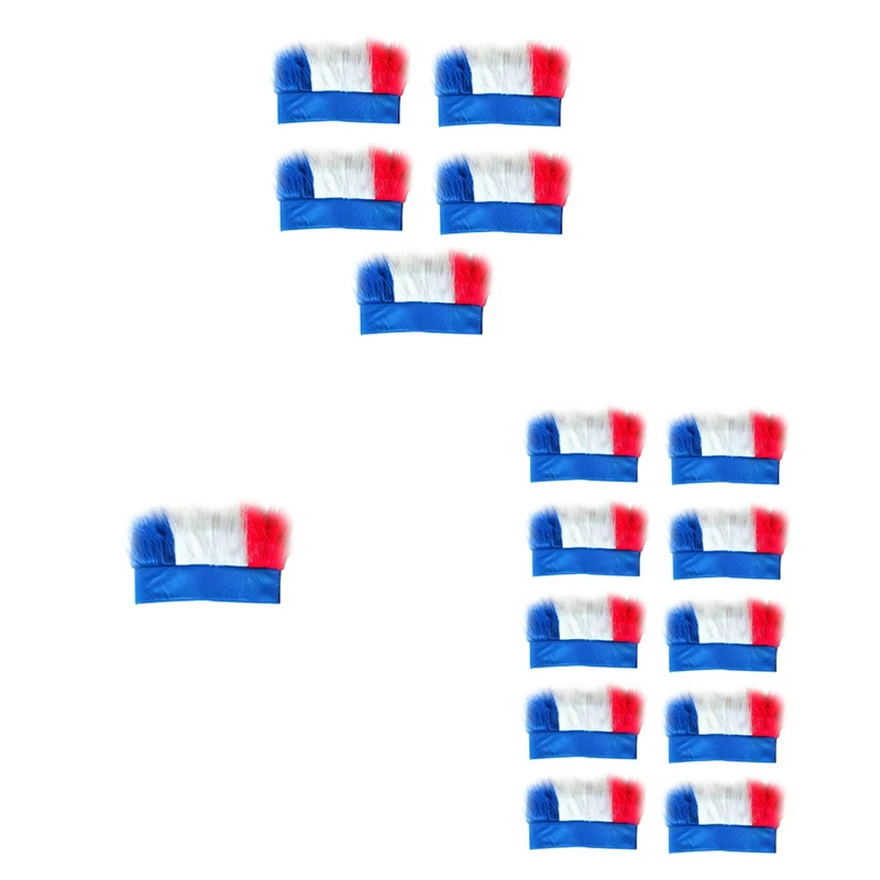 Blue White Red Headgear Universal Match Props For Football Match, Festival Events, Match
