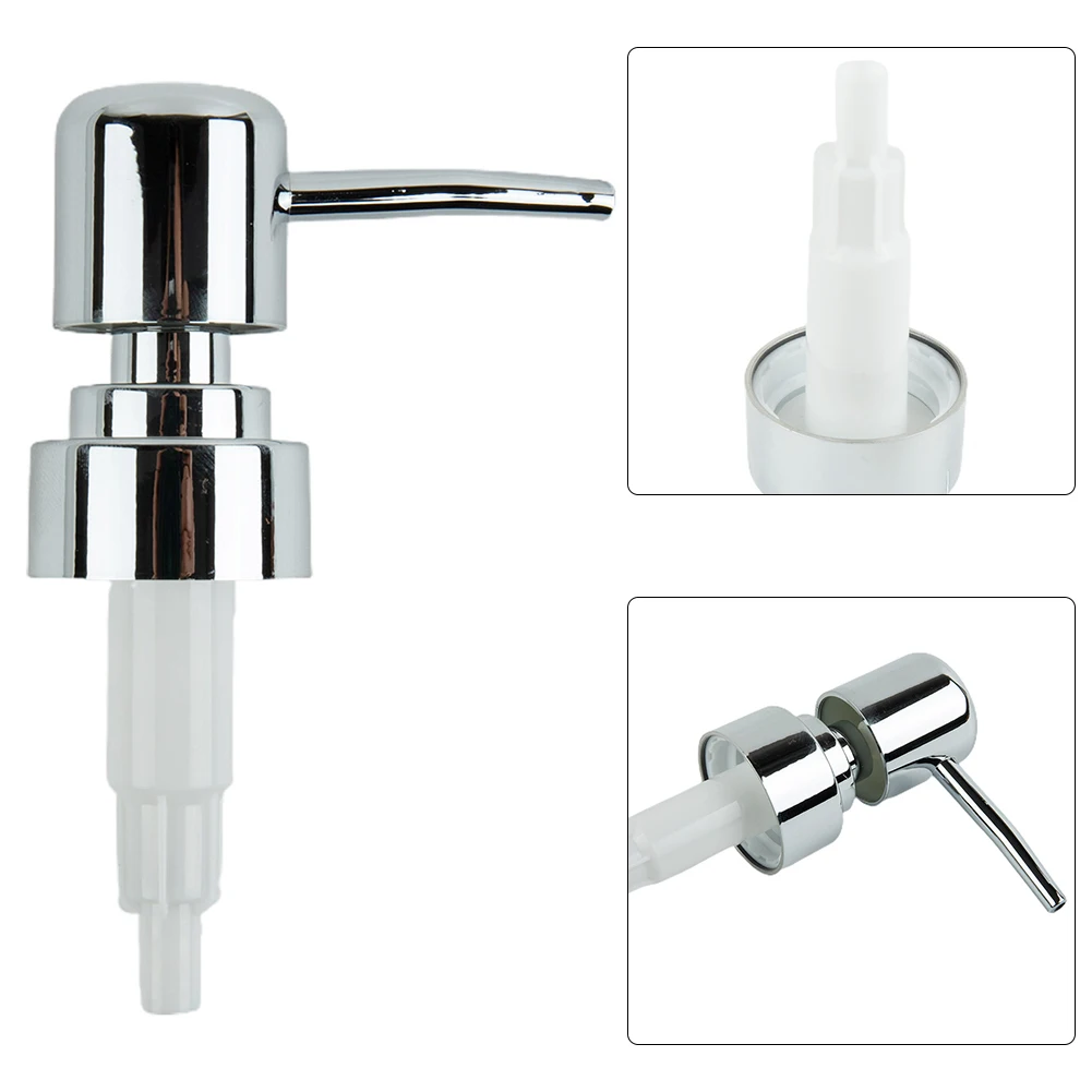 

High Quality Brand New Pump Head Tube 1PCS 28 Teeth (2CC) ABS Black Pearl Gold Bathroom Parts Bath Accessory Sets