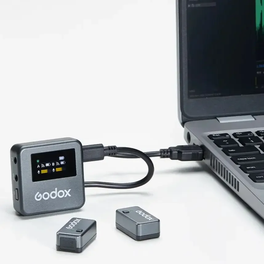 GODOX 매직 XT1 무선 마이크 시스템, 최대 200M LOS 레인지 프로 오디오 트리트먼트, UAC 지지대 디지털 오디오 녹음, 2.4GHz