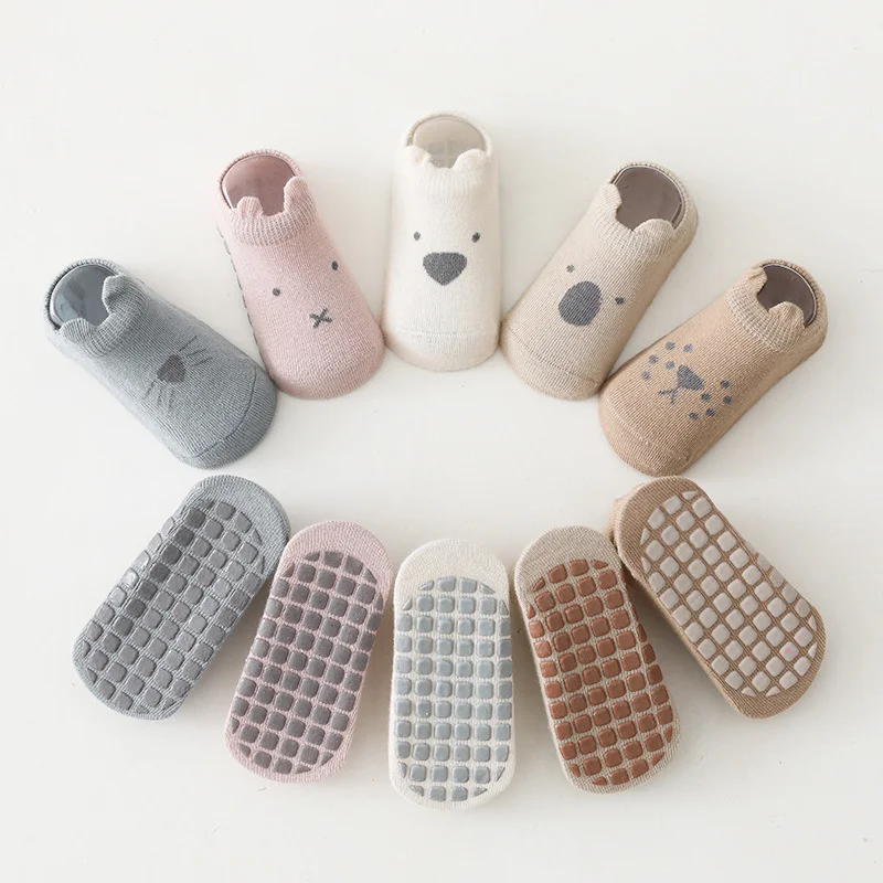 

Baby Anti-Slip Children Toddler Socks Cute Cartoon Boy Socks Girl Cotton Newborn Baby Accessories