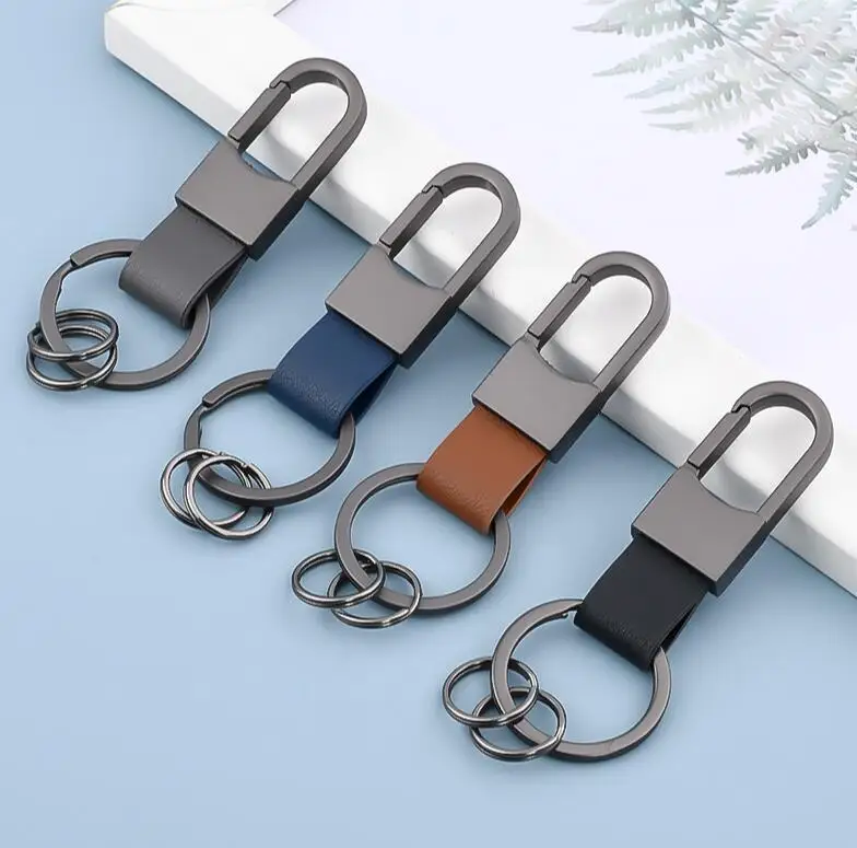 

New High Quality Cattle Keychain Acrylic Christmas Gift Keychains for Car Keys Ring Decoration Accessories A01