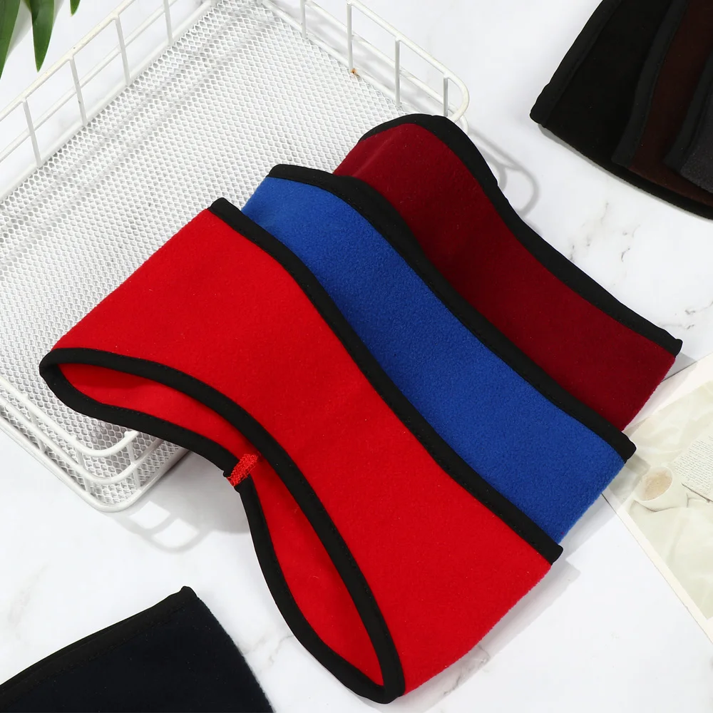 Ear Muffs Ear Protection Hairband Hair Dye Ear Muffs Colorful Fleece Ear Warmer Muff Winter Headband Ear Muffs Headband Men Women Running Skiing Outdoor Sports Cover Headscarf