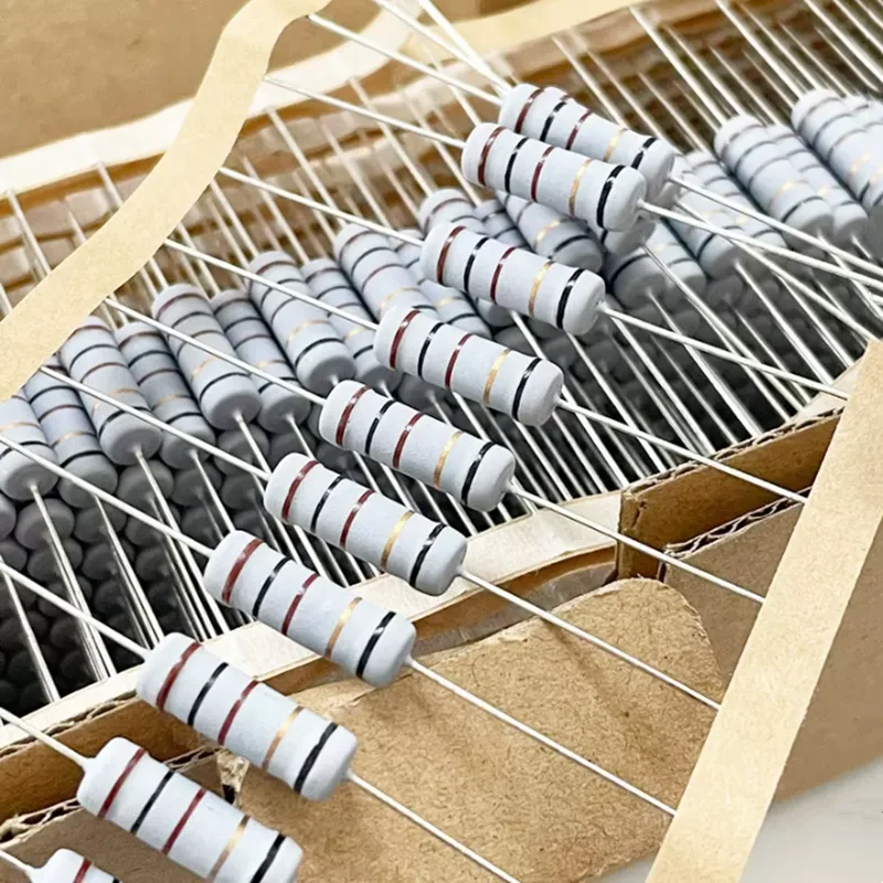 Wirewound Resistor Fuse Resistance 0.5W 1W 2W 3W 0.1 0.15 0.22 0.33 0.47 0.5 1 1.5 2.2 3.3 4.7 5.1 10 20 47 68 100Ohm