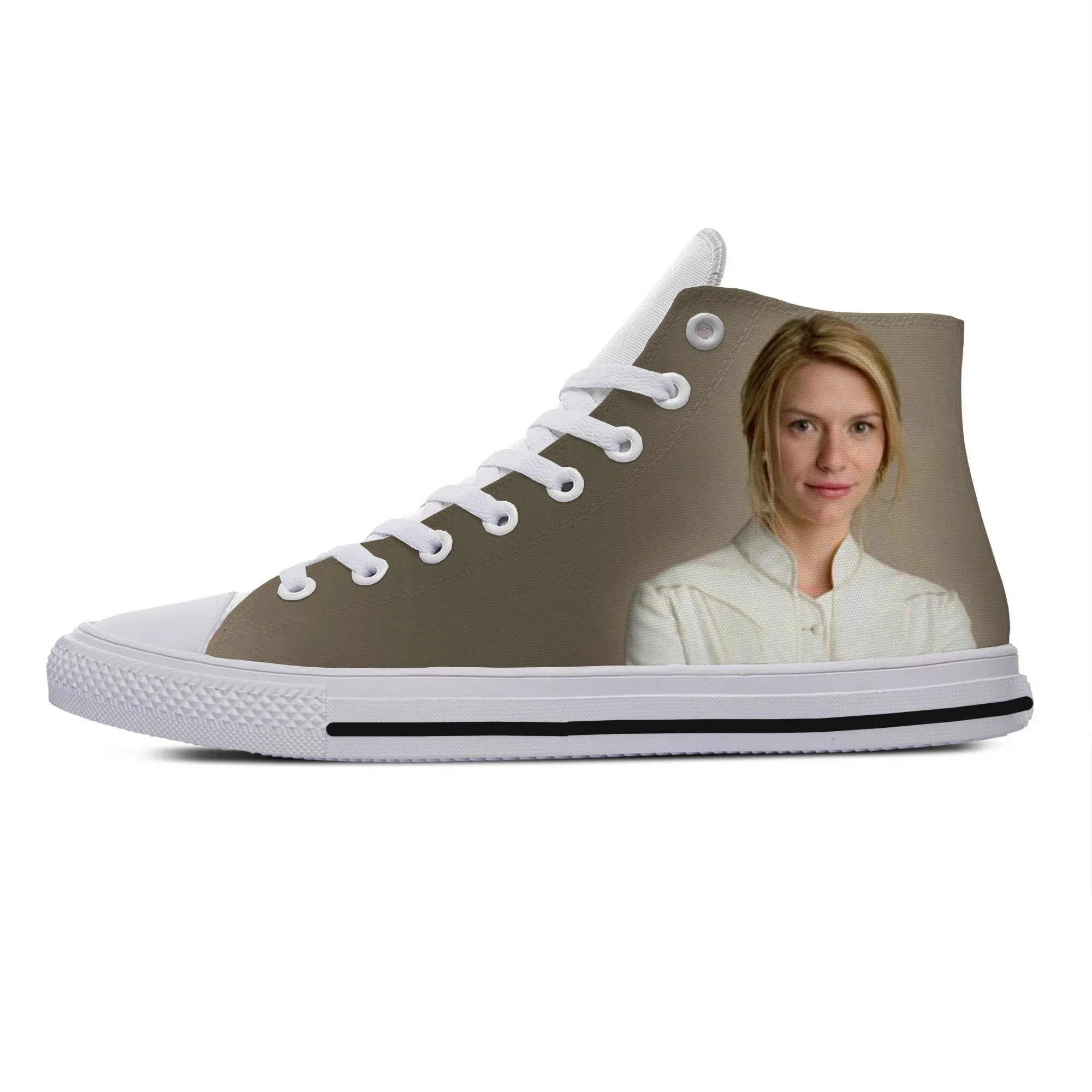 Hot Cool Fashion New Summer High Quality Sneakers Handiness Casual Shoes Men Women Claire Danes High Top Classic Board Shoes