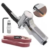 Mini Air Belt Sander Handheld Angle Grinder Industrial Tool For Air Compressor Sanding Pneumatic Tool Woodworking Metal WorKing 1