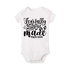 Fearfully and Wonderfully Made Bodysuit Faith Baby Romper Christian Baby Gift Religious Newbron Jumpsuit Boys Girls Clothes 5