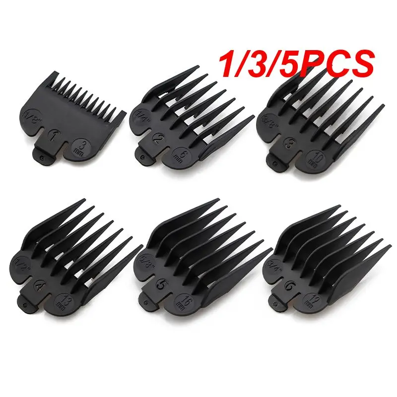 

1/3/5PCS NewBlack Limit Comb For Universal Hair Clipper Guide Attachment Men Barber Shaver Replacement Accessories
