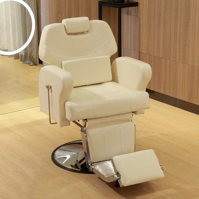 Cadeira Retrô De Luxo Para Cabeleireiros E Barbeiros Masculina - Cadeiras  Para Salões De Beleza - AliExpress
