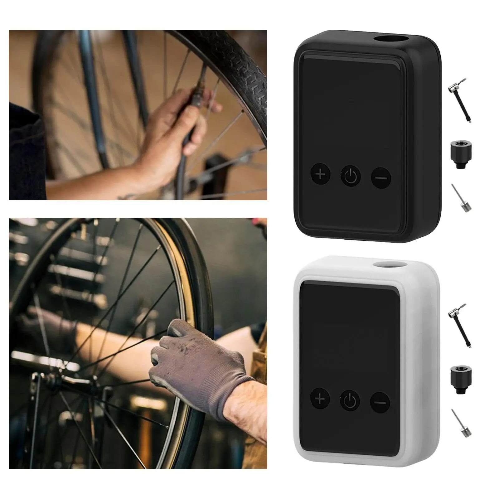 Digital Air Compressor Mini Tire Inflator for Bicycles Motorcycles Car