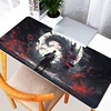 Mouse Pad Gaming Moon Samurai Pc Accessories Laptop Computer Speed Mini Pc Gamer Keyboard Desk Mat Big 100x50 Mousepad Gift 1