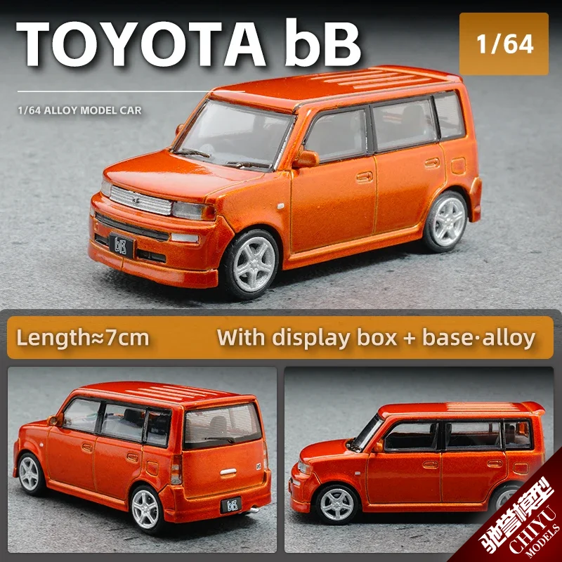 DCT 1/64 Model Cars with Display Box LEXUS LFA TOYOTA bB Peugeot 505SW HONDA CIVIC JUKE-R Diecast Alloy Small Scale Miniature