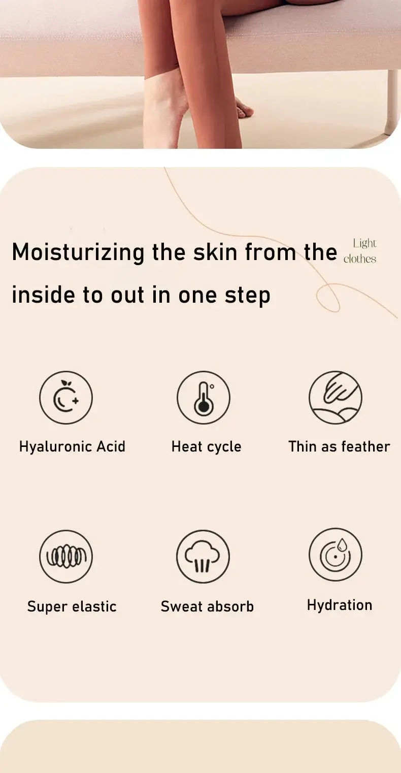 Description Picture 6 of item2025 New Autumn Winter Warm Thermal Set Seamless High Elastic Thermo Pajamas Set Women Long Sleeve Bottoming Top Long Johns