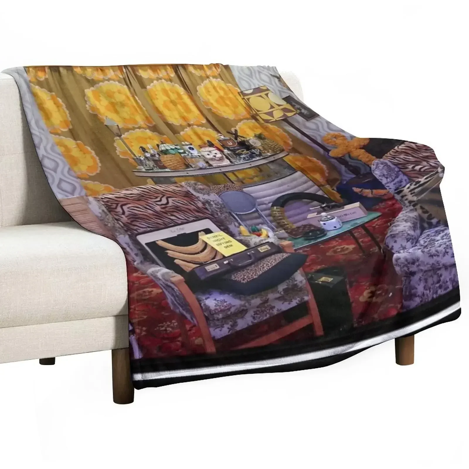 

Delboys Flat Throw Blanket Nap Picnic Warm Hairy Blankets