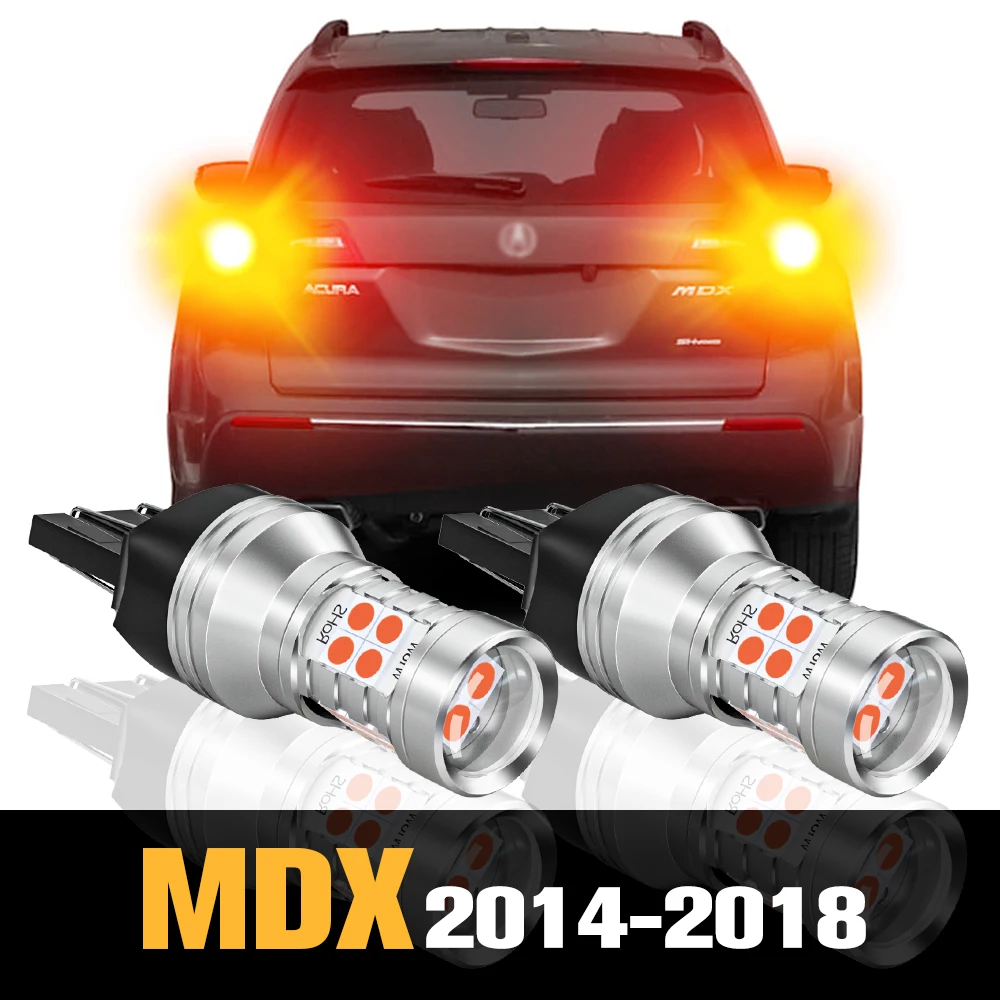

2pcs Canbus LED Brake Light Lamp Accessories For Acura MDX 2014 2015 2016 2017 2018