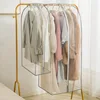 Clothes Dust Cover Bedroom Closet Hanging Floor Transparent Household Coat Dust Cover Garment Rack Cover Storage Organizer 2
