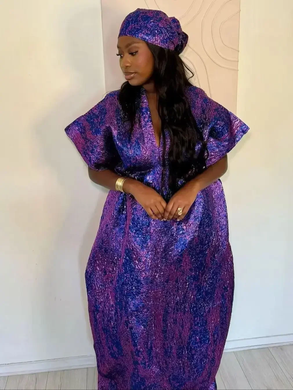 African Dresses Women Traditional Africa Clothing Dashiki Ankara Outfit Gown Abayas Robe Muslim Kaftan Maxi Long