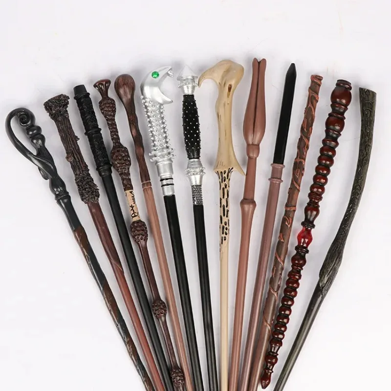 New Anime Harries Metal Core Magic Wand Box Dumbledore Potters Malfoy Hermione Voldemort Magic Harried Wand Cosplay