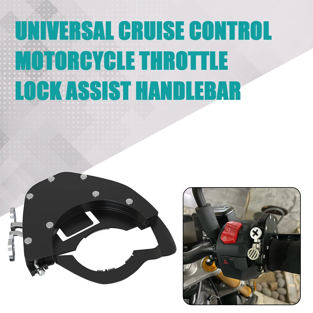 

Universal Cruise Control Motorcycle Handlebar Throttle Lock Assist Relax Hand For BMW R 1200 GS ADV R1200GS LC F800GS Adventure