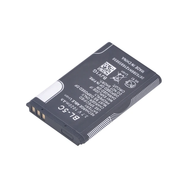 Batteria Originale Nokia BL-5C - Compatibile Con 1650, 2310, 3110 E Altri Modelli - Foto 3