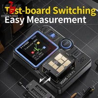 LCR-P1 Transistor Tester Multimeter Diode Triode Capacitance Resistance Meter LCR ESR NPN PNP MOSFET SMD Multifunction Tester 1