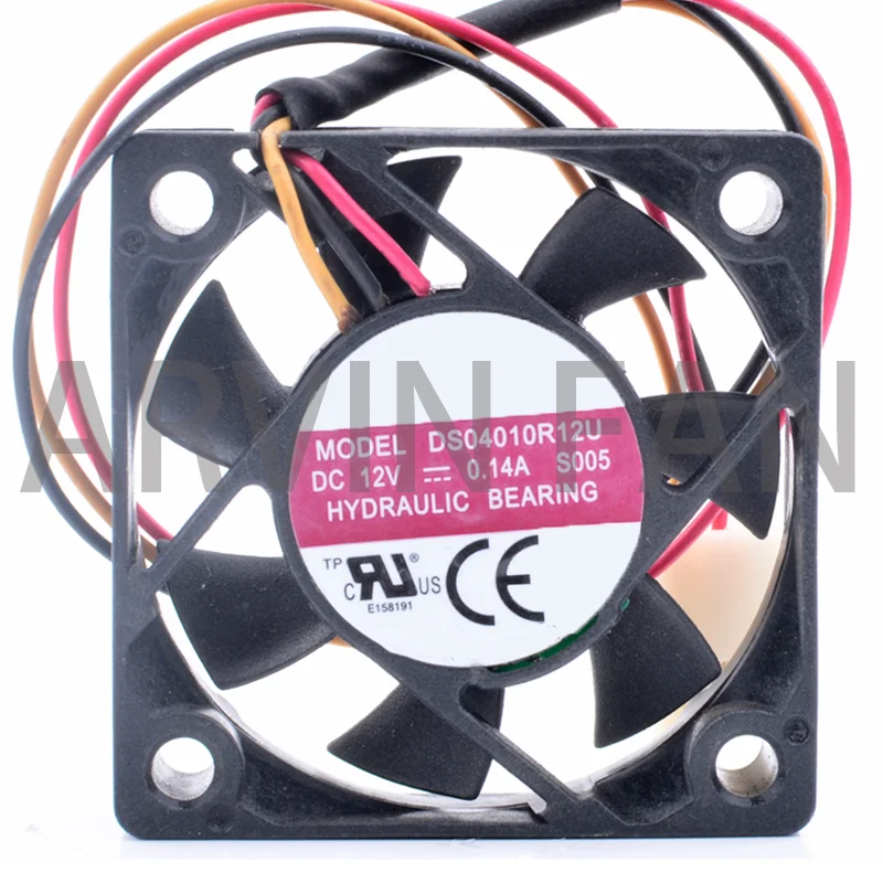 

Brand New Original DS04010R12U 4010 4CM 40mm Fan 12V 0.14A Speed Monitoring Ultra-quiet North-south Bridge Cooling Fan