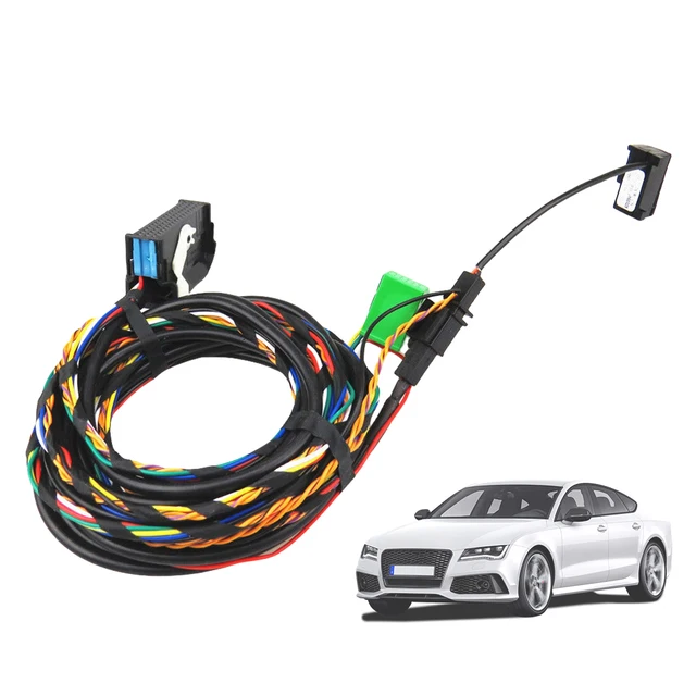 Adattatore Bluetooth Per Auto VW Audi - Cavo Microfono 12 Pin 3.6m | Compatibile Con RNS315 RCD510