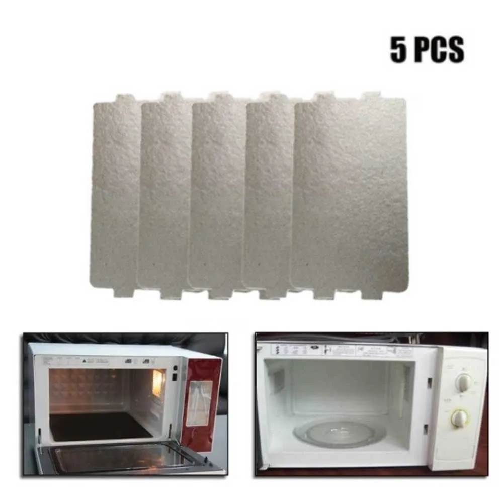 5pcs Universal Microwave Oven Mica Sheet Wave Guide Waveguide Cover Sheet Plate for Electric Hair-dryer Microwave Oven