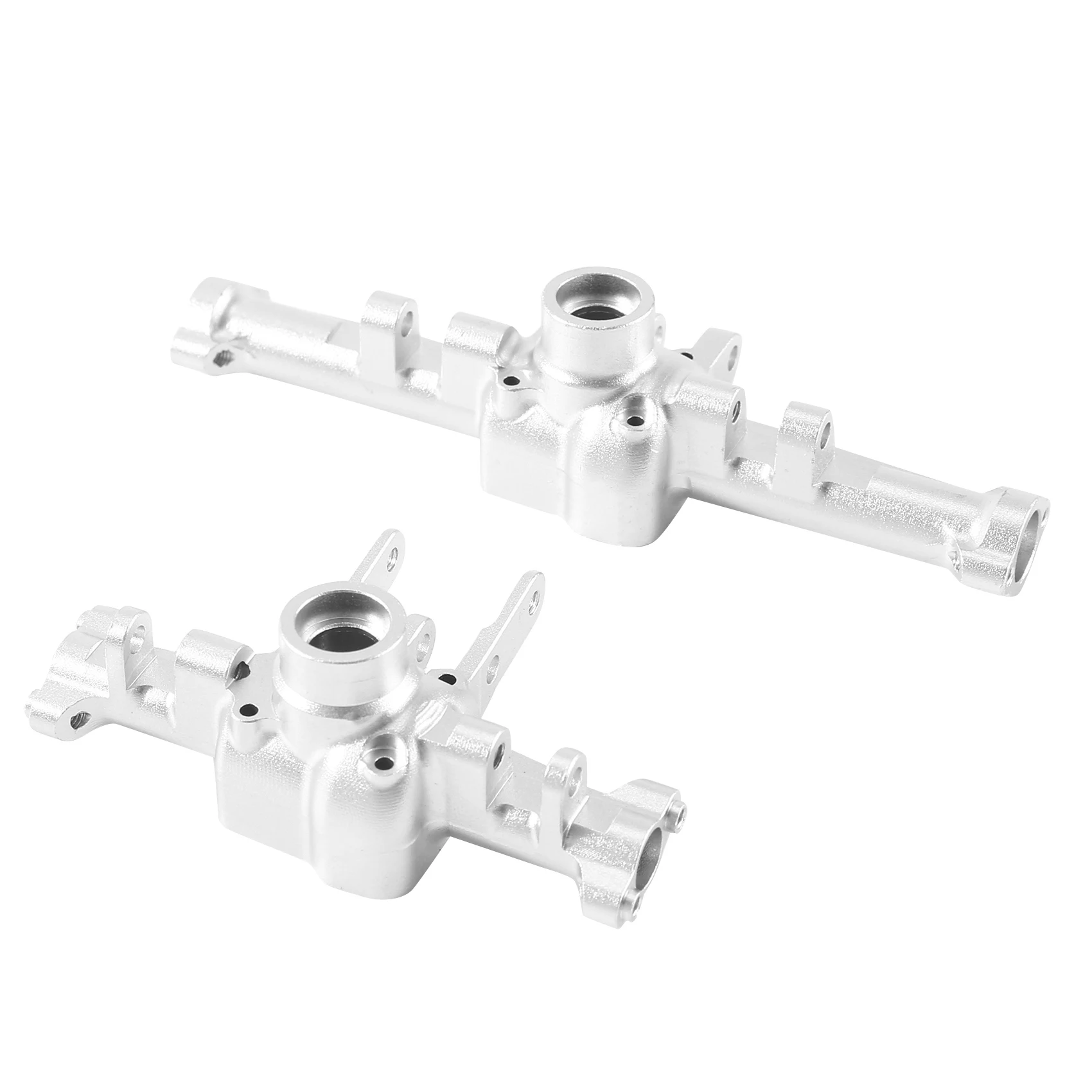 

2Pcs Metal Front and Rear Axle Housing for TRX4M -4M 1/18 RC Crawler Car Upgrade Parts,3