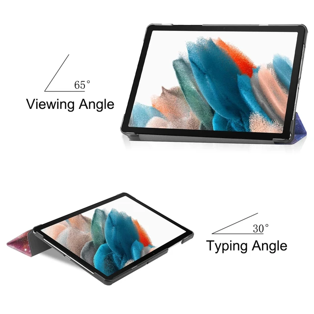 Pour Samsung Galaxy Tab A9 Étui Smart Support Tablette 8.7  & Protecteur
