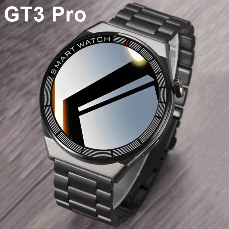 

Новые мужские Смарт-часы GT3 Pro для Huawei 1,52 дюйма AMOLED 466*466 экран пульсометр Bluetooth Вызов водонепроницаемые мужские Смарт-часы 2024