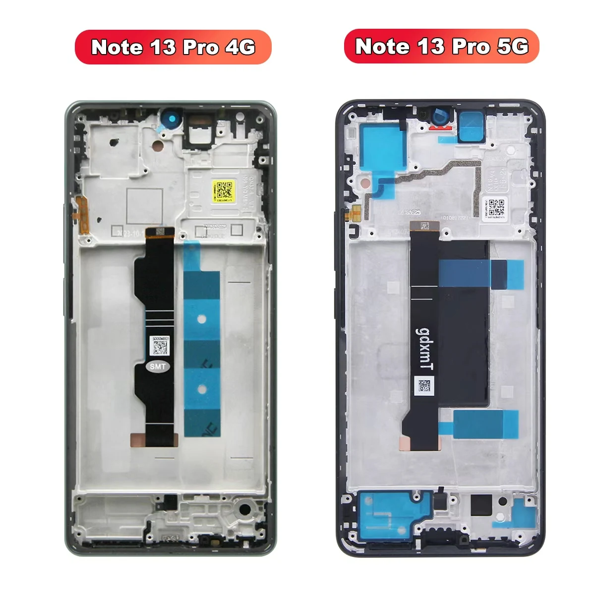 Xiaomi Redmi Note 13 Pro 5G Mobiltelefon, Kártyafüggetlen, Dual SIM 256gb 8gb Ram 5g Fekete Mzb0ffweu