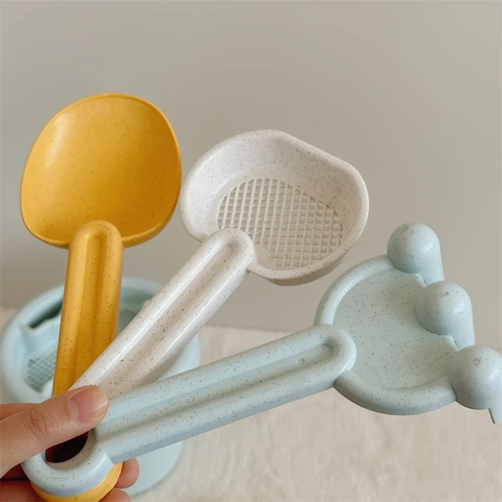 Sea Creatures Sand Beach Toy Set Toys Kids Sandbox Toys Toddlers Sand Toys Beach Tool Kit Bucket Watering Shovel Travel Outdoor 6