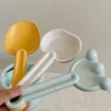 Sea Creatures Sand Beach Toy Set Toys Kids Sandbox Toys Toddlers Sand Toys Beach Tool Kit Bucket Watering Shovel Travel Outdoor 6