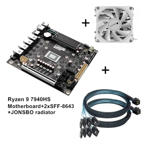 TOPC(TOPTON) Ryzen 7645HX ITX マザーボード 美品 AMD Ryzen 9 7945HX