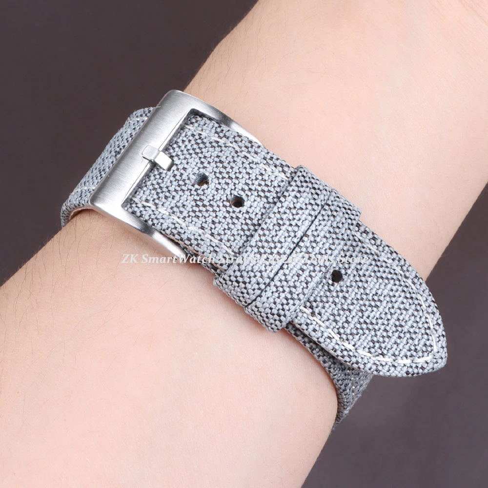Waterproof Sailcloth Quick Release Watch Strap - Premium Fabric Wristband