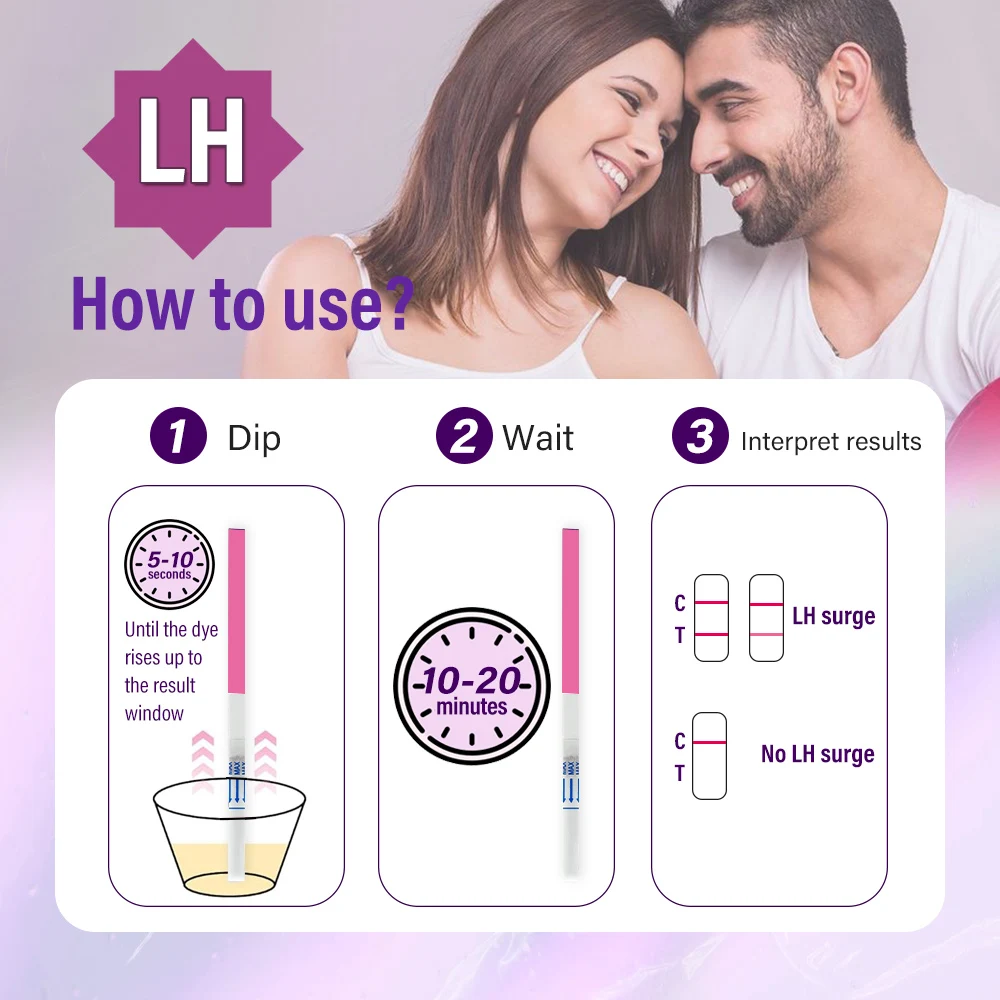 Pregnancy test pregnancy test strips ovulation test strips