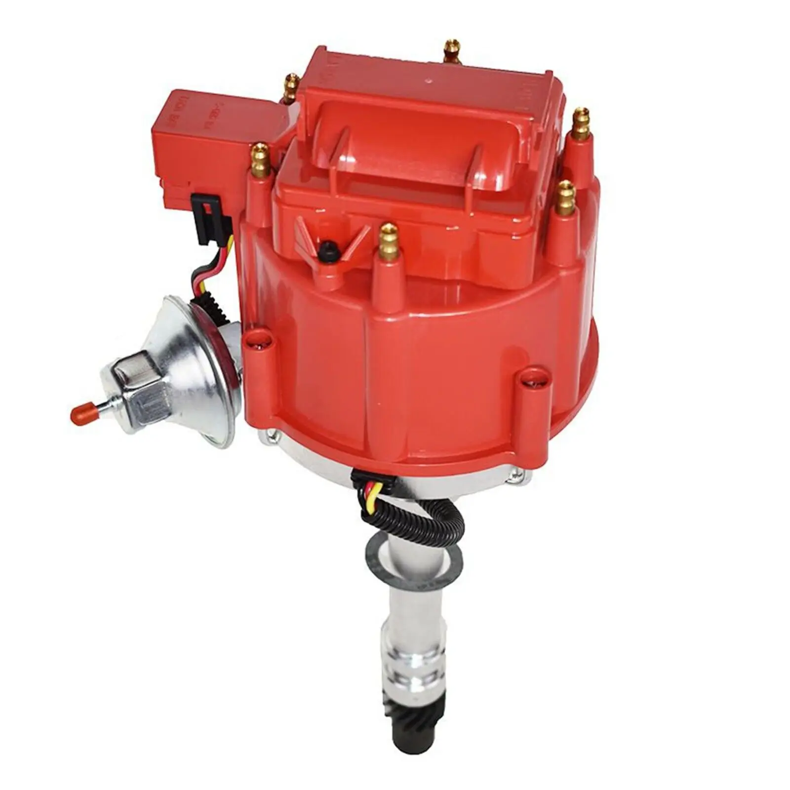 

For CHEVY GMC 4.3L V-6 HEI020R HEI Distributor with Red Cover Super Cap