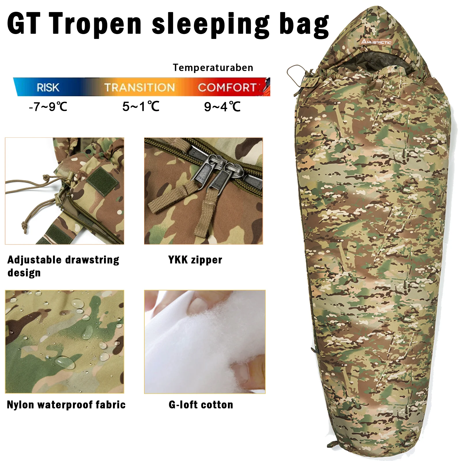 モジュラースリーピングシステム4点セット シェラフD モジュラースリーピングシステム4点セット シェラフD 米軍