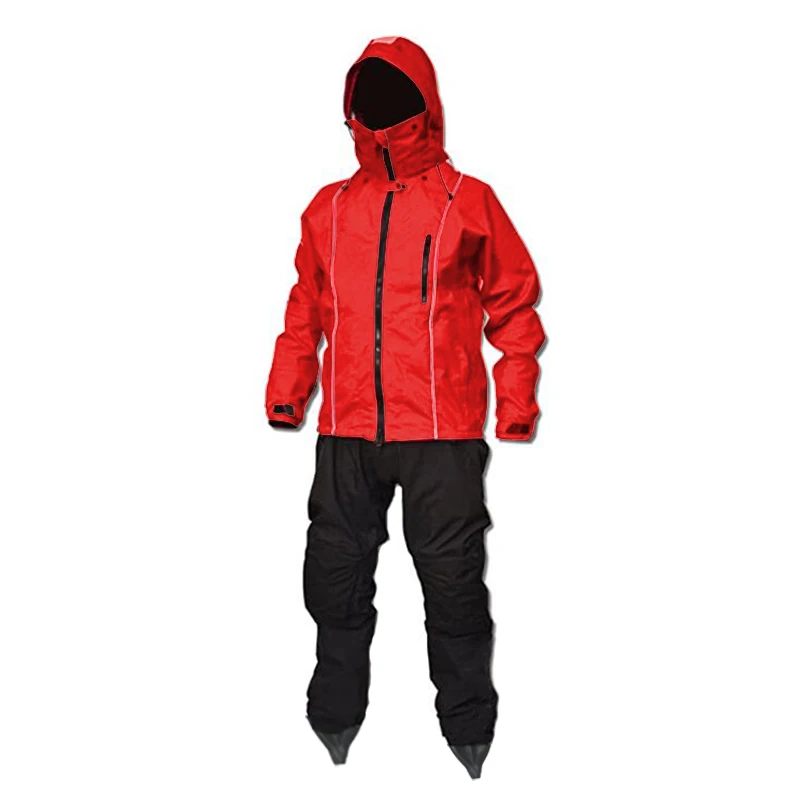 

Waterproof Full Drysuit Breathable Dry Suit With Overlays Jacket Designed for SUP, Kiteboarding Windsurfing and Sailing Kayak