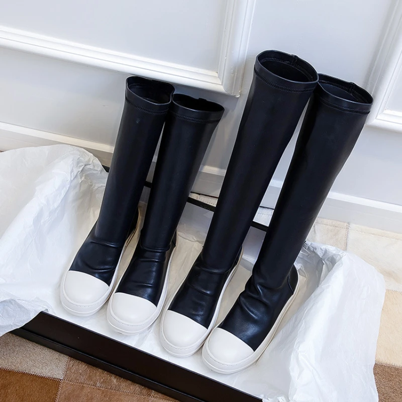 Rick Owens Over The Knee Sneaker Boots Owens Shoes Sneaker Over