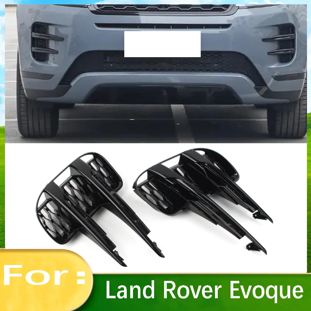  Accessoires de Voiture Avant antibrouillard Feux Bandes  Garniture antibrouillard Couverture calandre Couverture, pour Land Rover  Range Rover Evoque 2020 2021