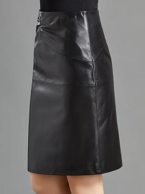 Faldas De Cuero H&m Faldas De Cuero Faldas Efecto Piel Para